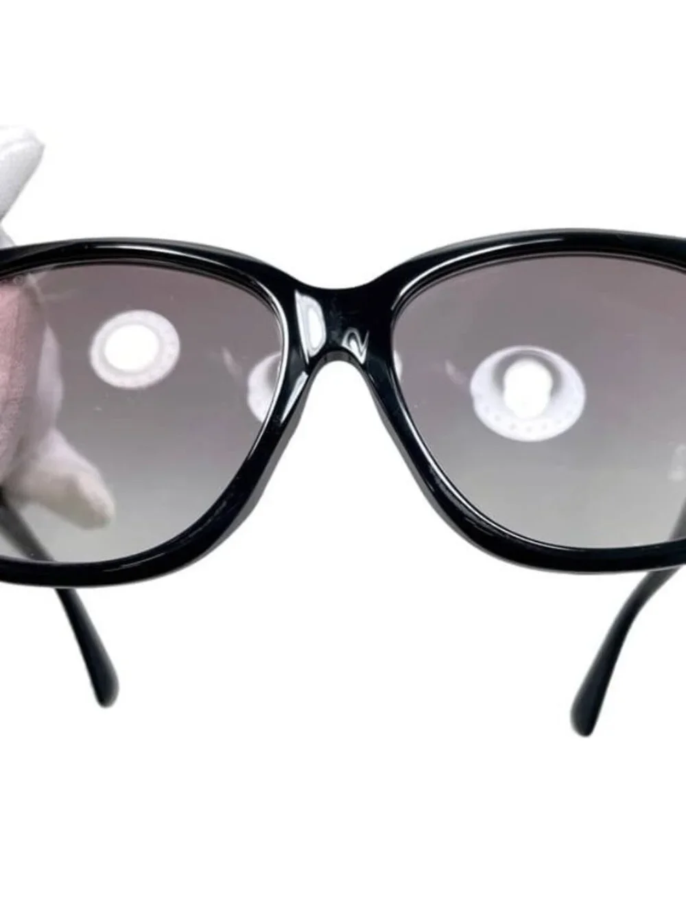 Gucci Sunglasses Black Pink Gradient Interlocking Acetate GG Side Logo Eyewear